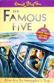 Book cover of Five Go to Smuggler's Top by Enid Blyton