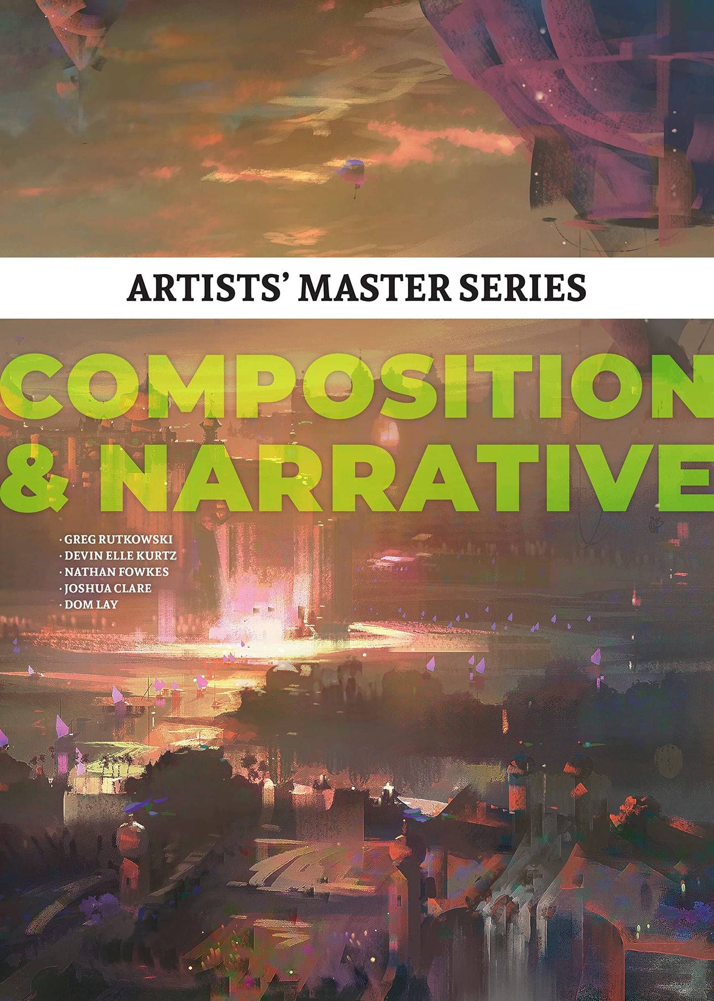 Book cover of Artists' Master Series: Composition & Narrative by 3dtotal Publishing (editor)