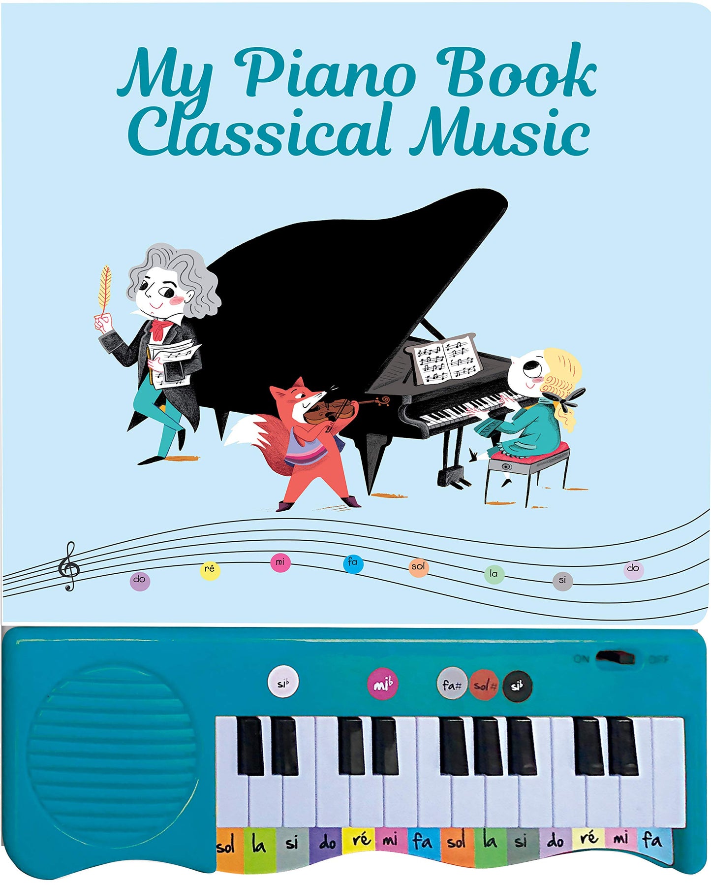 Book cover of Piano Book: Classical Music by M. Clamens