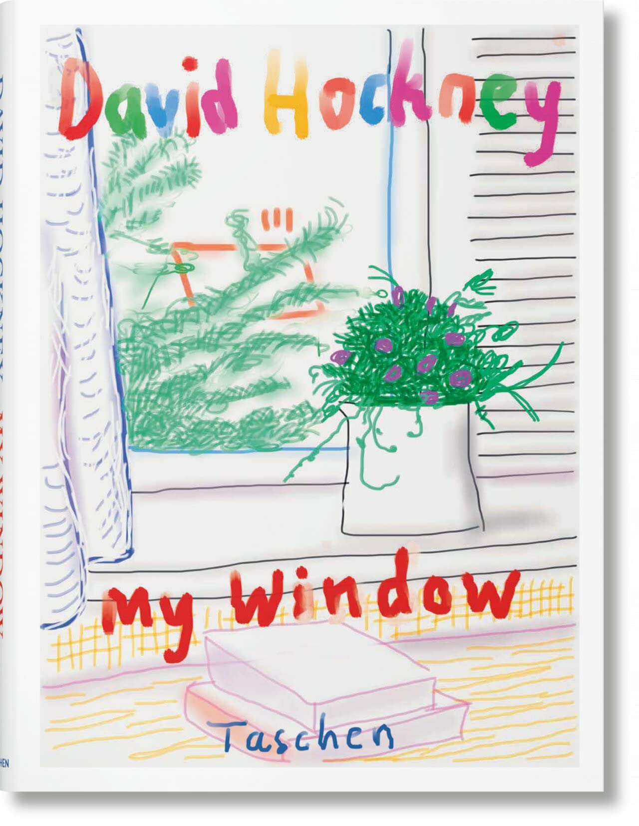 Book cover of David Hockney: My Window by David Hockney