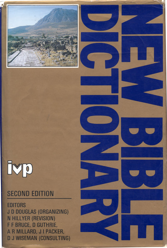 Book cover of New Bible Dictionary Edition by J.D. Douglas