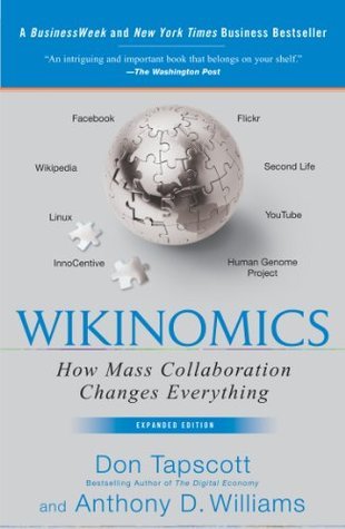 Book cover of Wikinomics by Don Tapscott