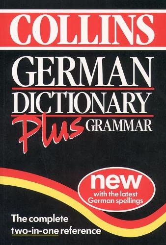 Book cover of German Dictionary Plus Grammar by Unknown