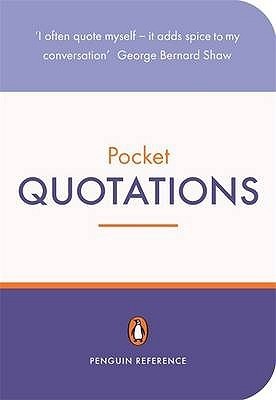 Book cover of Penguin Press 70s Penguin Pocket Dictionary Of Quotations by David Crystal