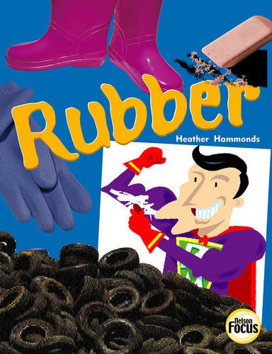 Book cover of Rubber by Heather Hammonds
