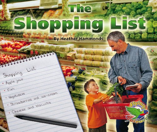 Book cover of The Shopping List by Heather Hammonds