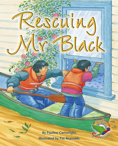 Book cover of Rescuing Mr Black by Pauline Cartwright