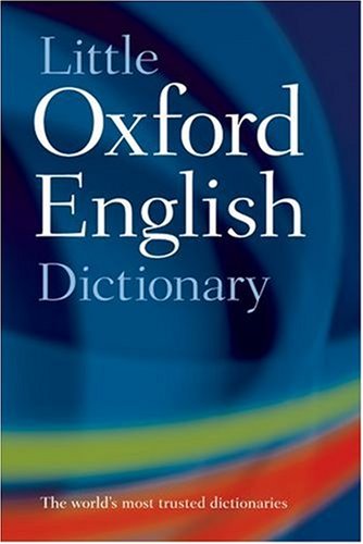 Book cover of Little Oxf Dictionary Export Ed 9e P by Unknown Author