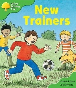 Book cover of New Trainers by Roderick Hunt, Alex Brychta (Illus.)