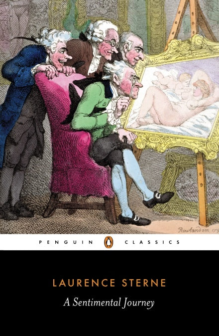 Book cover of A Sentimental Journey by Laurence Sterne