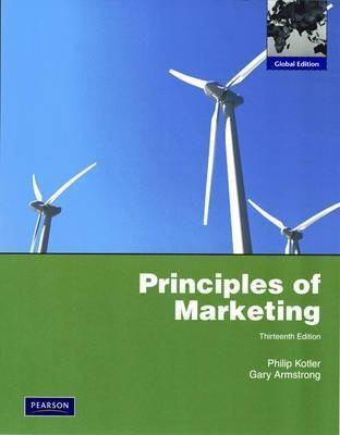 Book cover of Principles of Marketing by Philip Kotler, Gary M. Armstrong