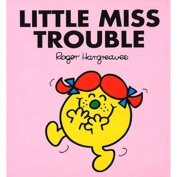 Book cover of Little Miss Trouble by Roger Hargreaves, Adam Hargreaves