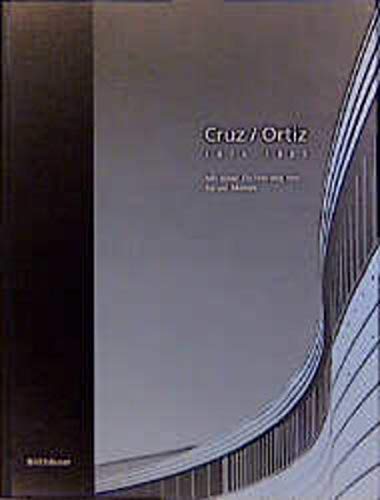 Book cover of Cruz/Ortiz, 1975-1995 by Cruz Ortiz Princeton Architectural Press