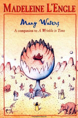 Book cover of Many Waters by Madeleine L'Engle