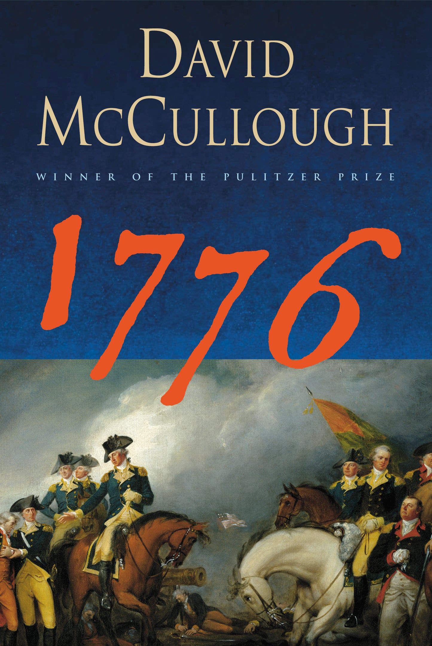 Book cover of 1776 by David McCullough