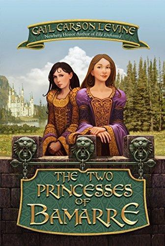 Book cover of The Two Princesses of Bamarre by Gail Carson Levine