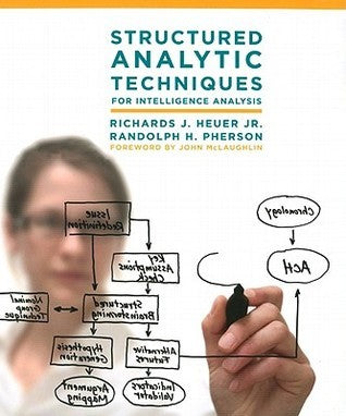 Book cover of Structured Analytic Techniques for Intelligence Analysis by Richards J. Heuer Jr., Randolph H. Pherson