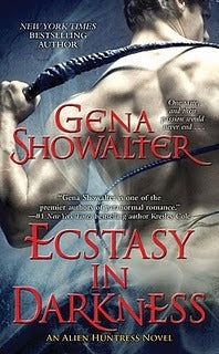 Book cover of Ecstasy In Darkness by Gena Showalter
