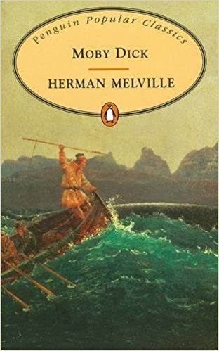 Book cover of Moby Dick by Herman Melville