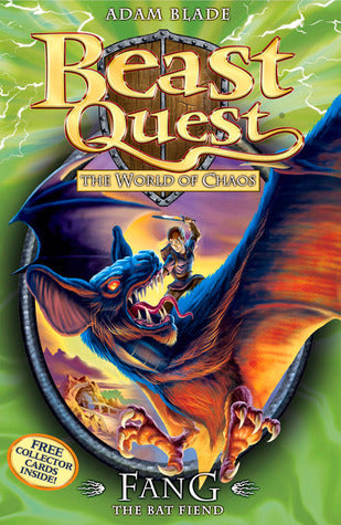 Book cover of Fang The Bat Fiend by Adam Blade