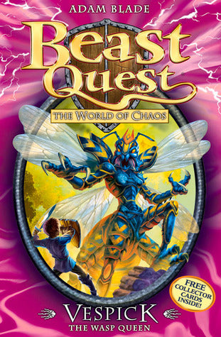 Book cover of Vespick The Wasp Queen by Adam Blade