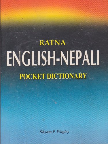 Book cover of Ratna English-Nepali Pocket Dictionary by Shyam P Wagley