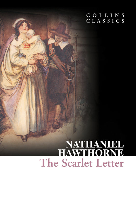 Book cover of The Scarlet Letter by Nathaniel Hawthorne