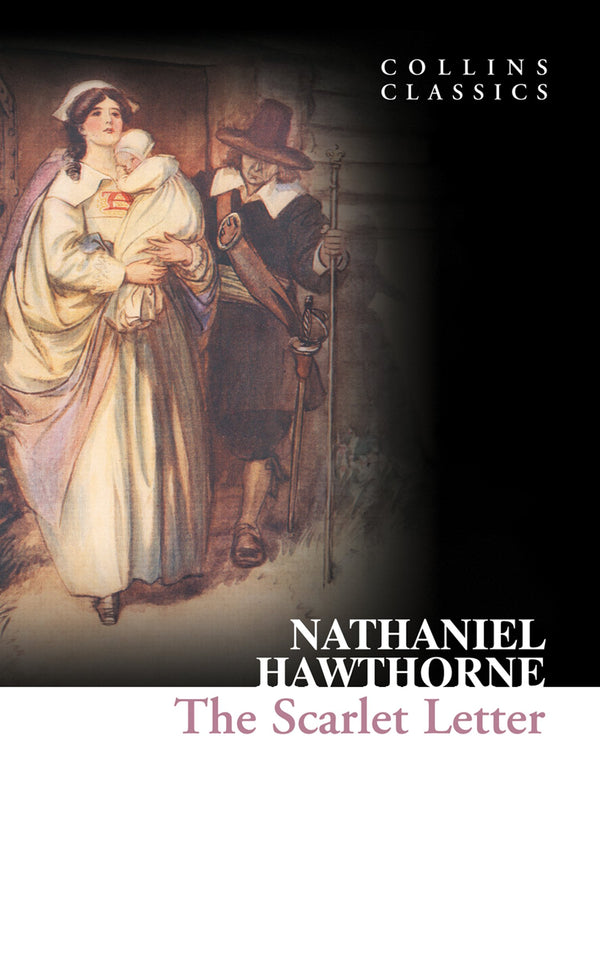 Book cover of The Scarlet Letter by Nathaniel Hawthorne