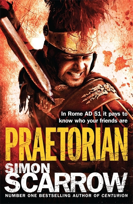 Book cover of Praetorian by Simon Scarrow