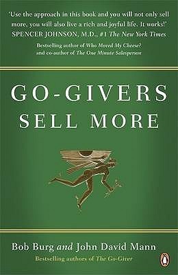 Book cover of Go-Givers Sell More by Bob Burg