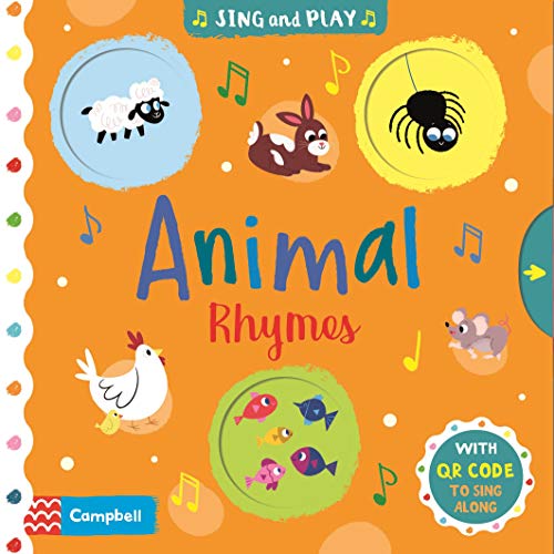 Book cover of Animal Rhymes by Campbell Books