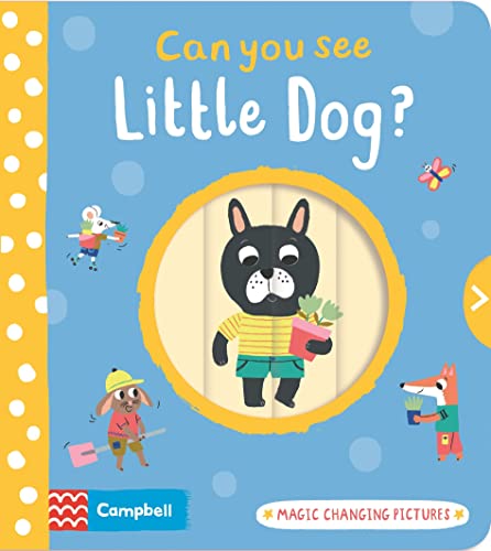 Book cover of Can You See Little Dog?: Magic Changing Pictures by Campbell Books