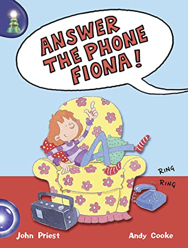 Book cover of Lighthouse: Year 1 Blue - Answer The Phone, Fiona by John  Priest