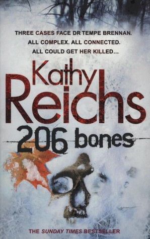 Book cover of 206 Bones by Kathy Reichs