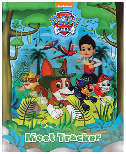 Book cover of Nickelodeon PAW Patrol Meet Tracker by Jason Fruchter (illustrator)