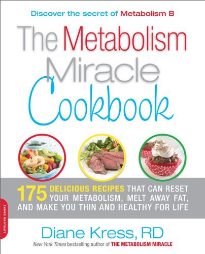 Book cover of Metabolism Miracle Cookbook by Diane Kress