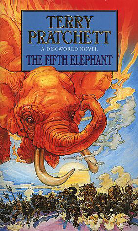Book cover of The Fifth Elephant by Terry Pratchett