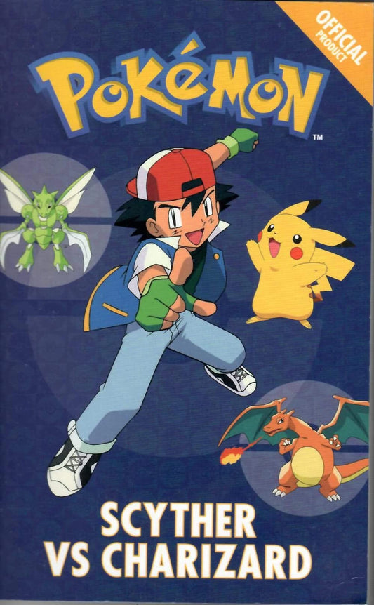 Book cover of Pokemon: Scyther Vs Charizard by Unknown Author