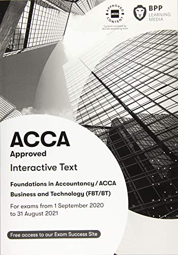 Book cover of FIA Business & Technology FBT ACCA F1 by unknown author