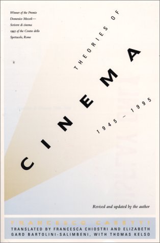 Book cover of Theories Of Cinema, 1945-1995 by Francesco Casetti