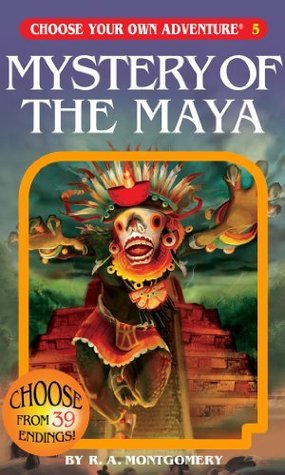 Book cover of Mystery of the Maya by R.A. Montgomery