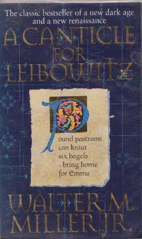 Book cover of A Canticle For Leibowitz by Walter M. Miller Jr.