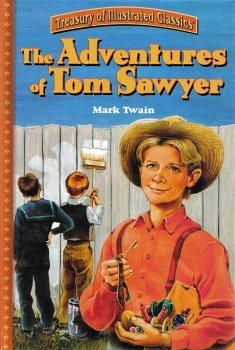 Book cover of The Adventures Of Tom Sawyer by Tracy Christopher (Adapter), Mark Twain