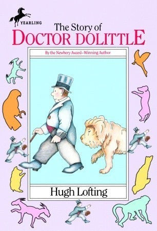 Book cover of The Story of Doctor Dolittle by Hugh Lofting
