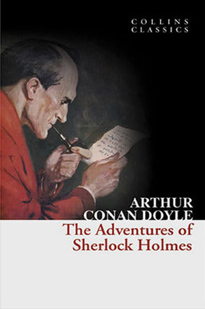 Book cover of The Adventures of Sherlock Holmes by Arthur Conan Doyle