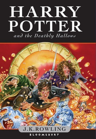 Book cover of Harry Potter And The Deathly Hallows by J.K. Rowling