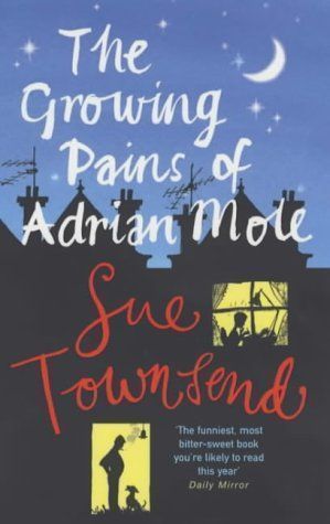 Book cover of The Growing Pains of Adrian Mole by Sue Townsend