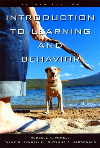 Book cover of Introduction To Learning And Behavior by Russell A. Powell, Diane G. Symbaluk, Suzanne E. MacDonald