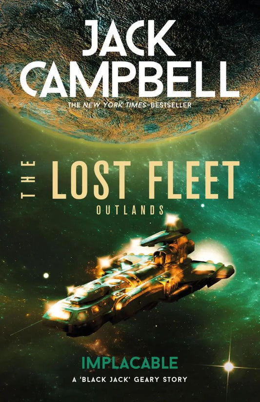 Book cover of Implacable by Jack Campbell