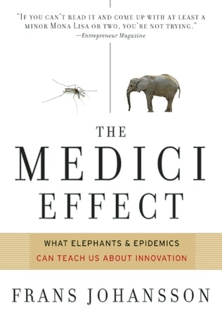 Book cover of The Medici Effect: Breakthrough Insights At The Intersection Of Ideas, Concepts, And Cultures by Frans Johansson